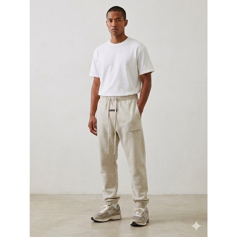ESSENTIALS FEAR OF GOD sweatpants sz XS baggy soft warm cozy 80% cotton unisex